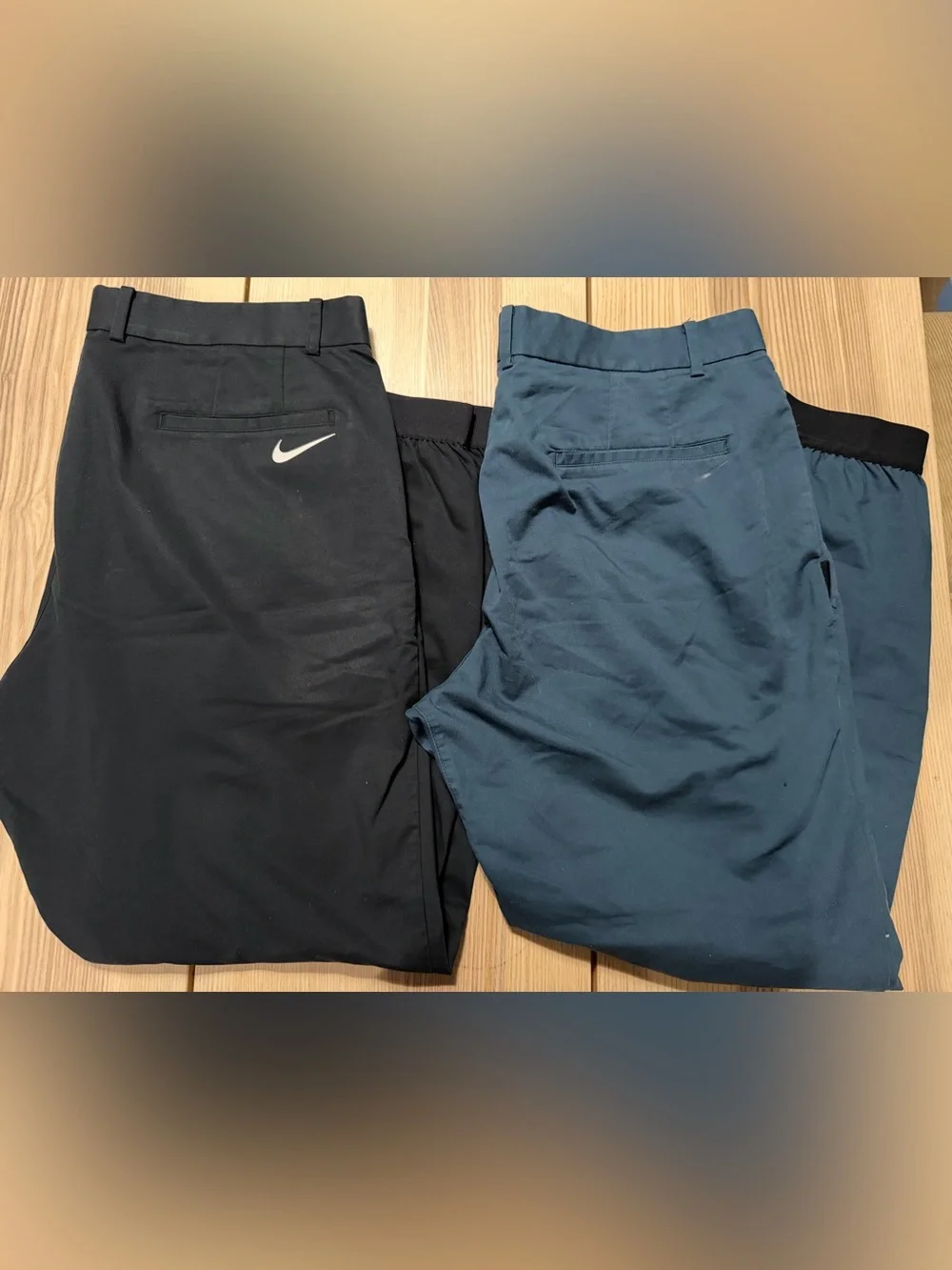 Lot of 2 Nike Golf Joggers Performance Pants Size 36 Bin 1